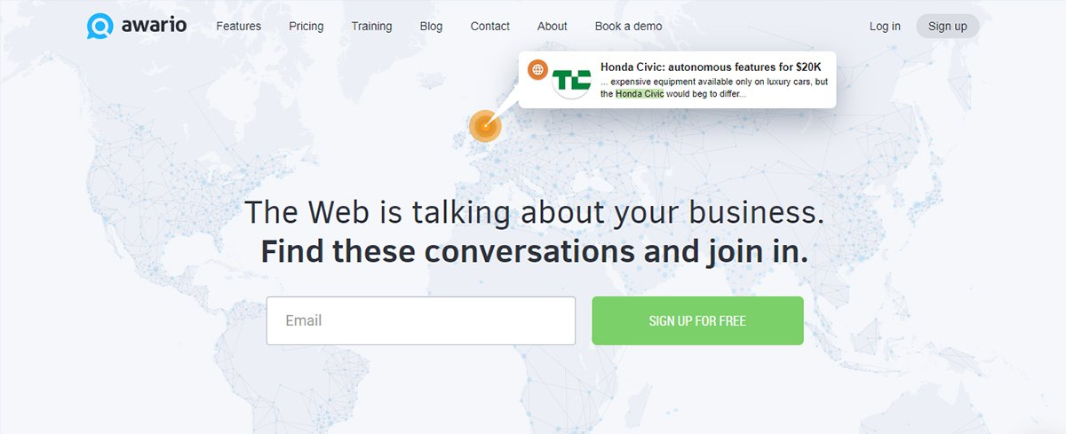 Awario Instagram Marketing Tools