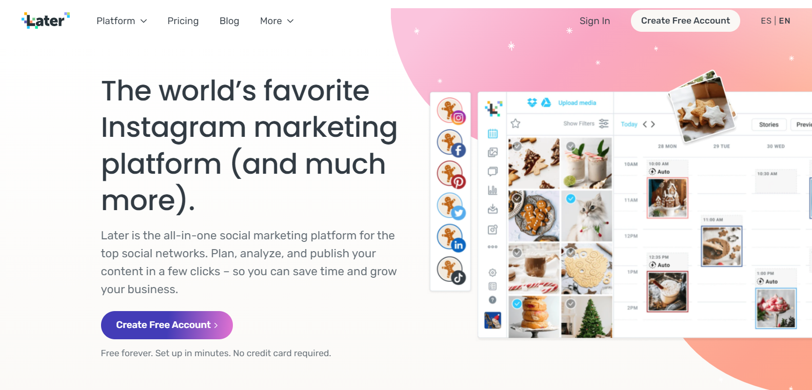 Later Instagram Marketing Tools