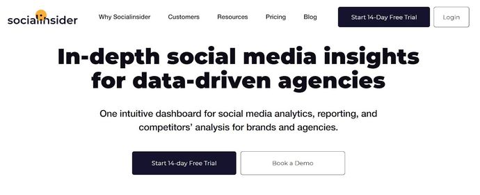 Socialinsider Instagram Marketing Tools