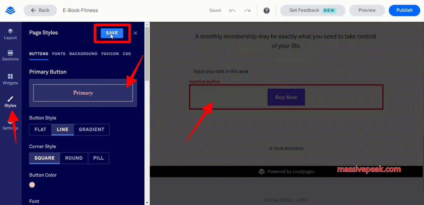 How to create a landing page