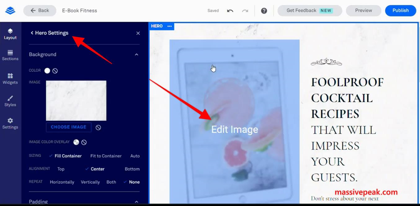 How to create a landing page