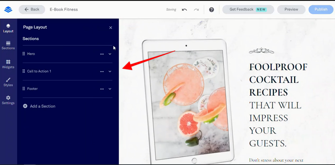 How to create a landing page