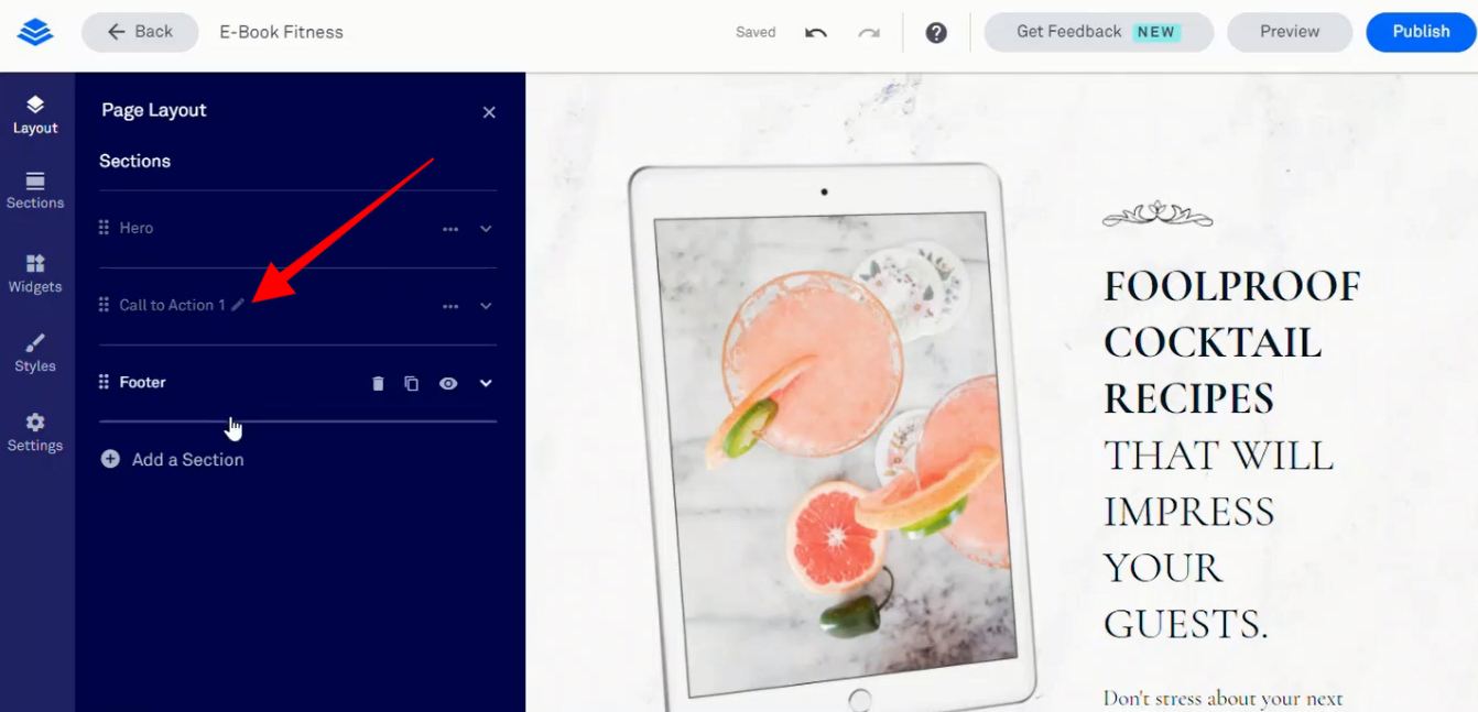 How to create a landing page