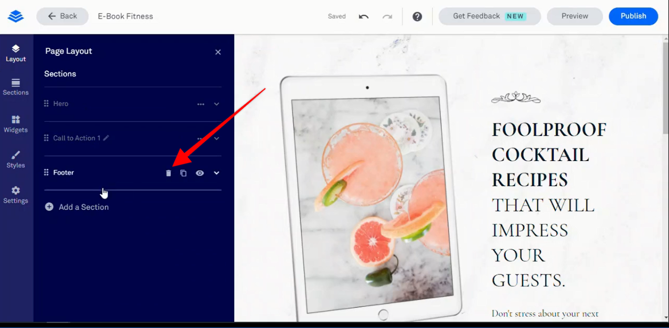How to create a landing page