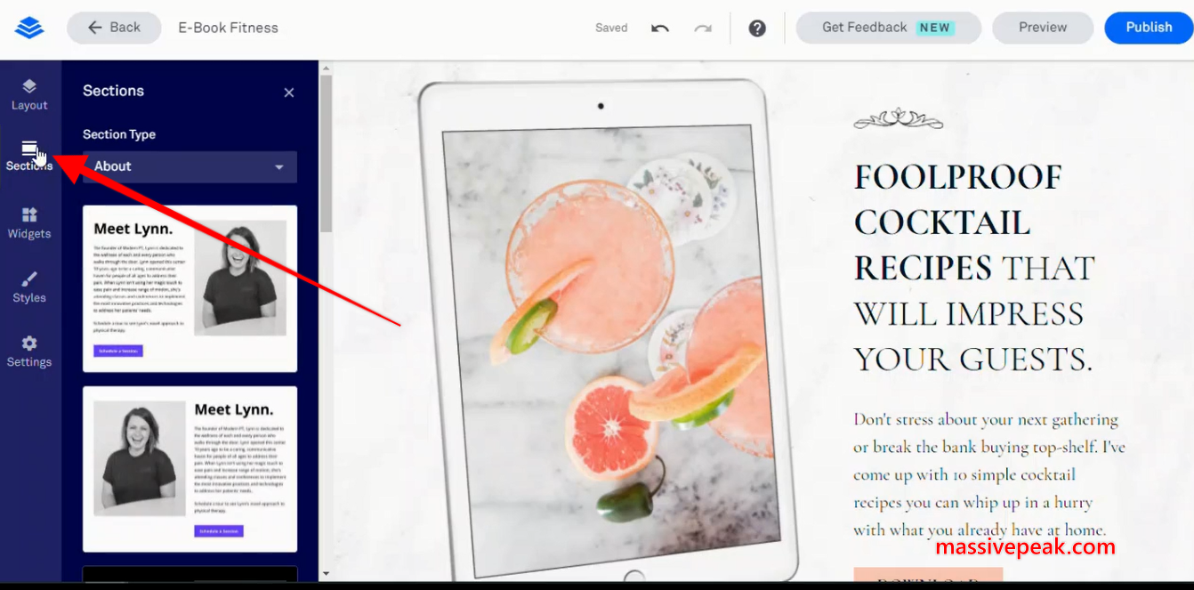 How to create a landing page
