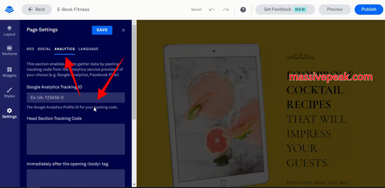 How to create a landing page