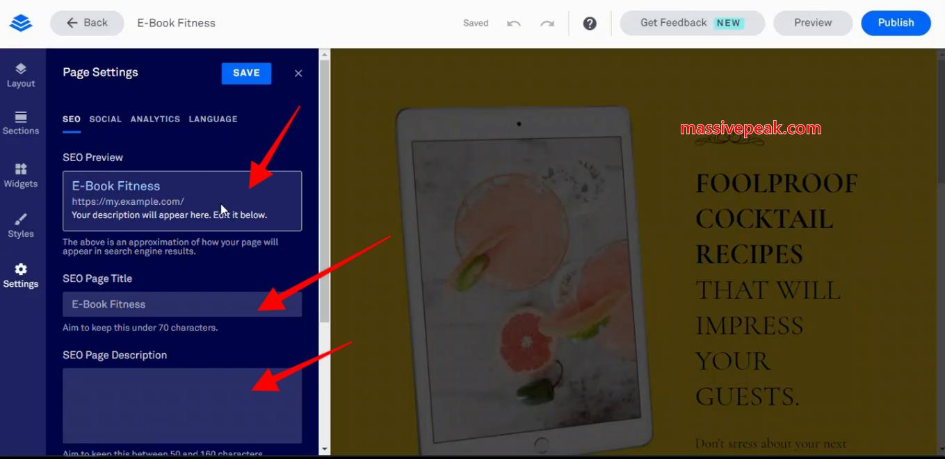 How to create a landing page