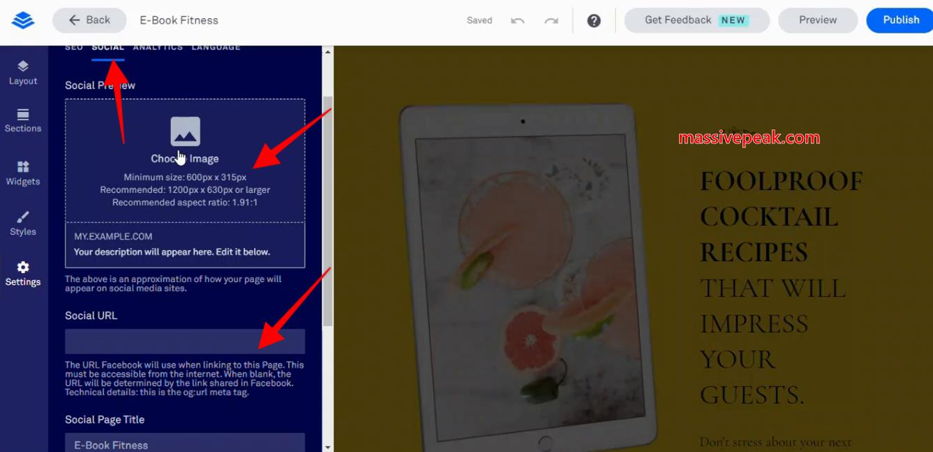 How to create a landing page