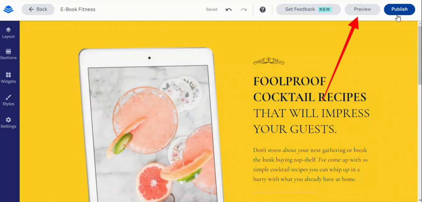 How to create a landing page