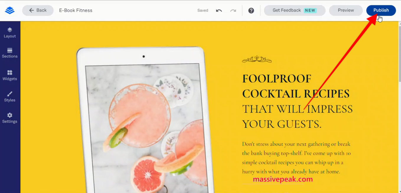 How to create a landing page