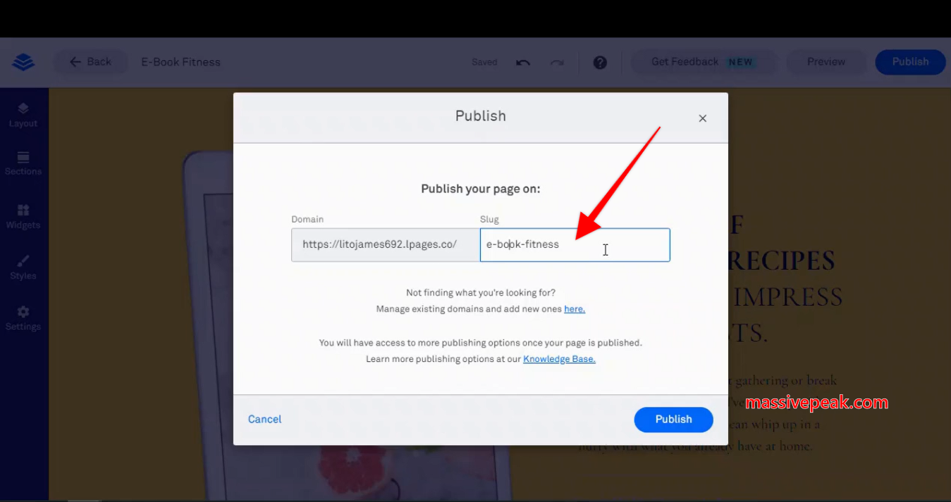 How to create a landing page