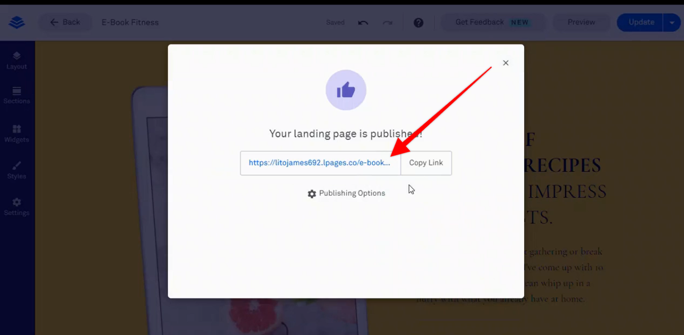 How to create a landing page