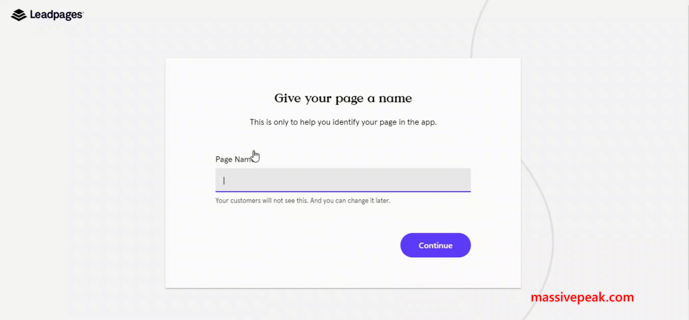 How to create a landing page