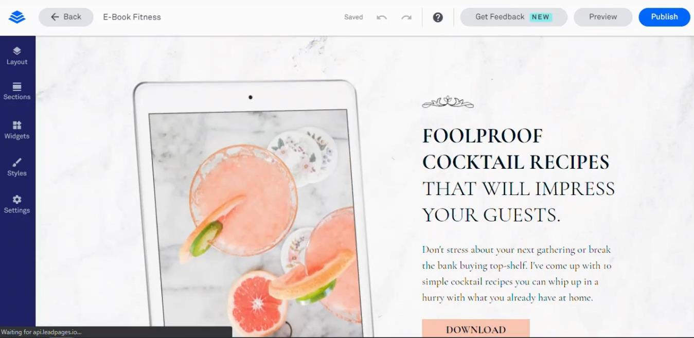 How to create a landing page