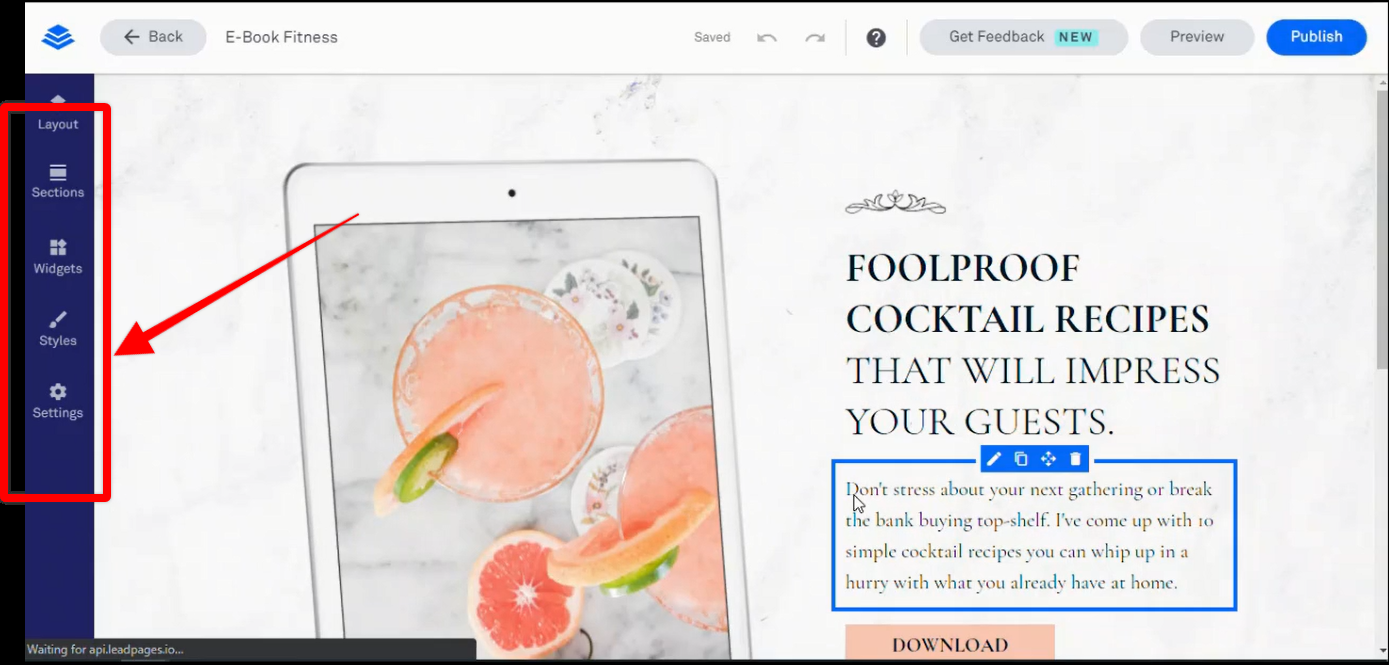 How to create a landing page