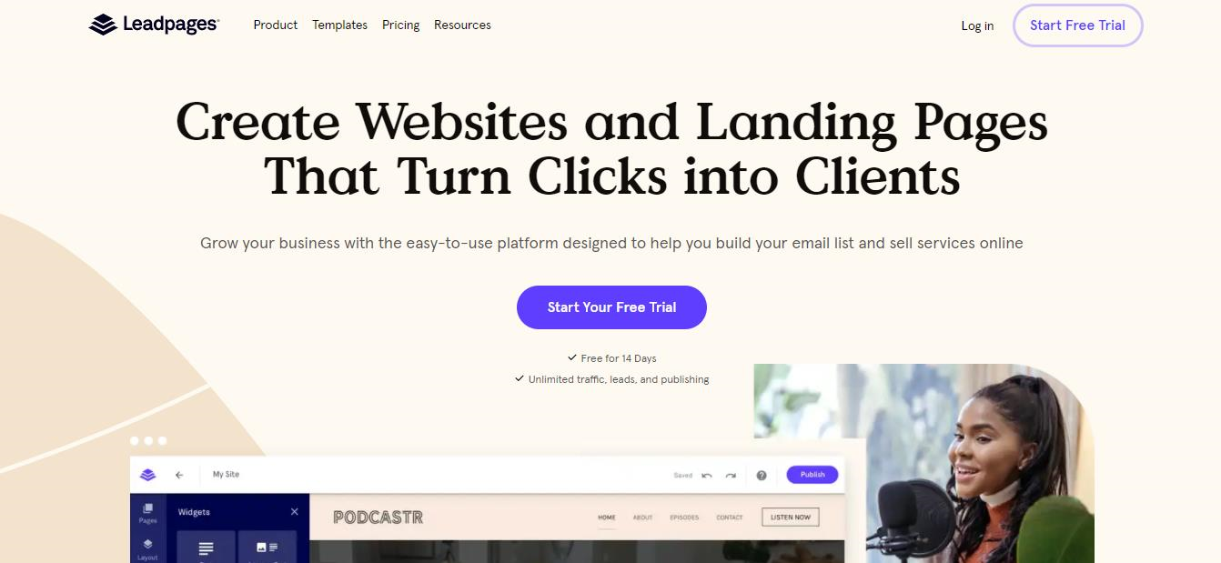 Setup Leadpages to Create A Landing Page