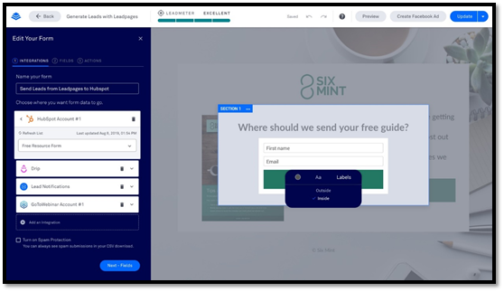 Squeeze Page Builder