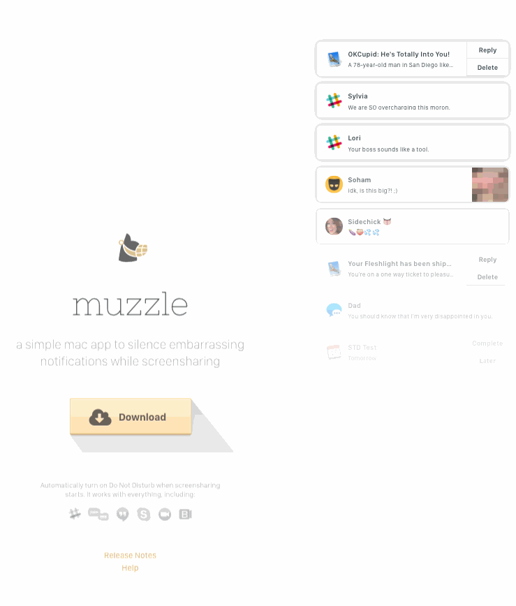 Optimized Landing Pages Example Muzzle