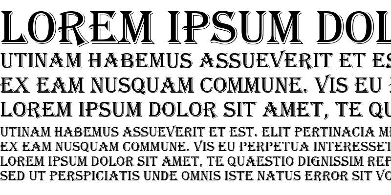 Landing Page Algerian Bad Fonts