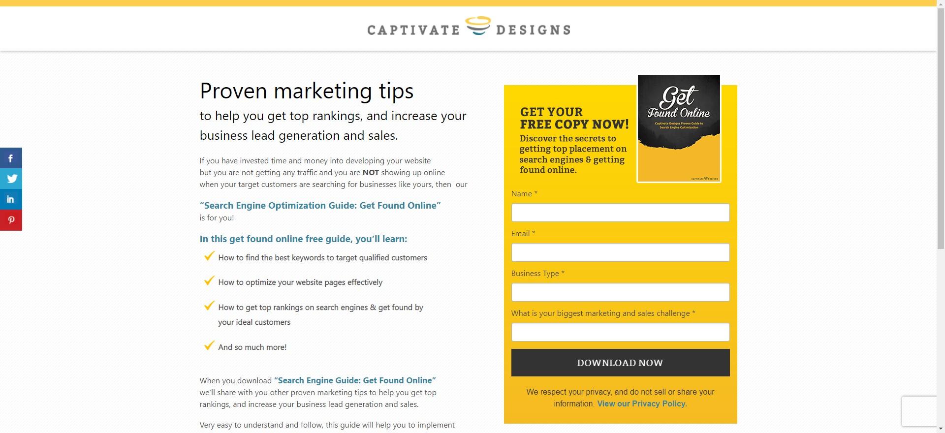 Run a giveaway for leads