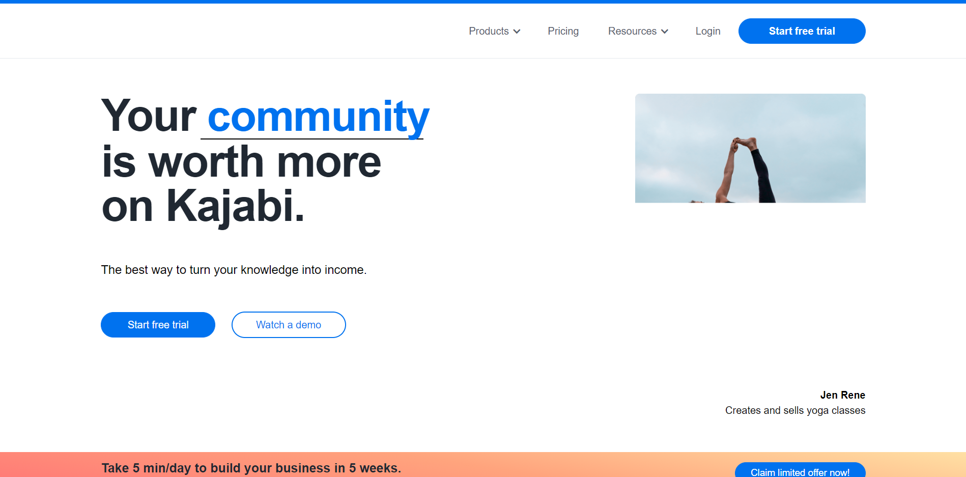 Sales Funnel Builder Kajabi