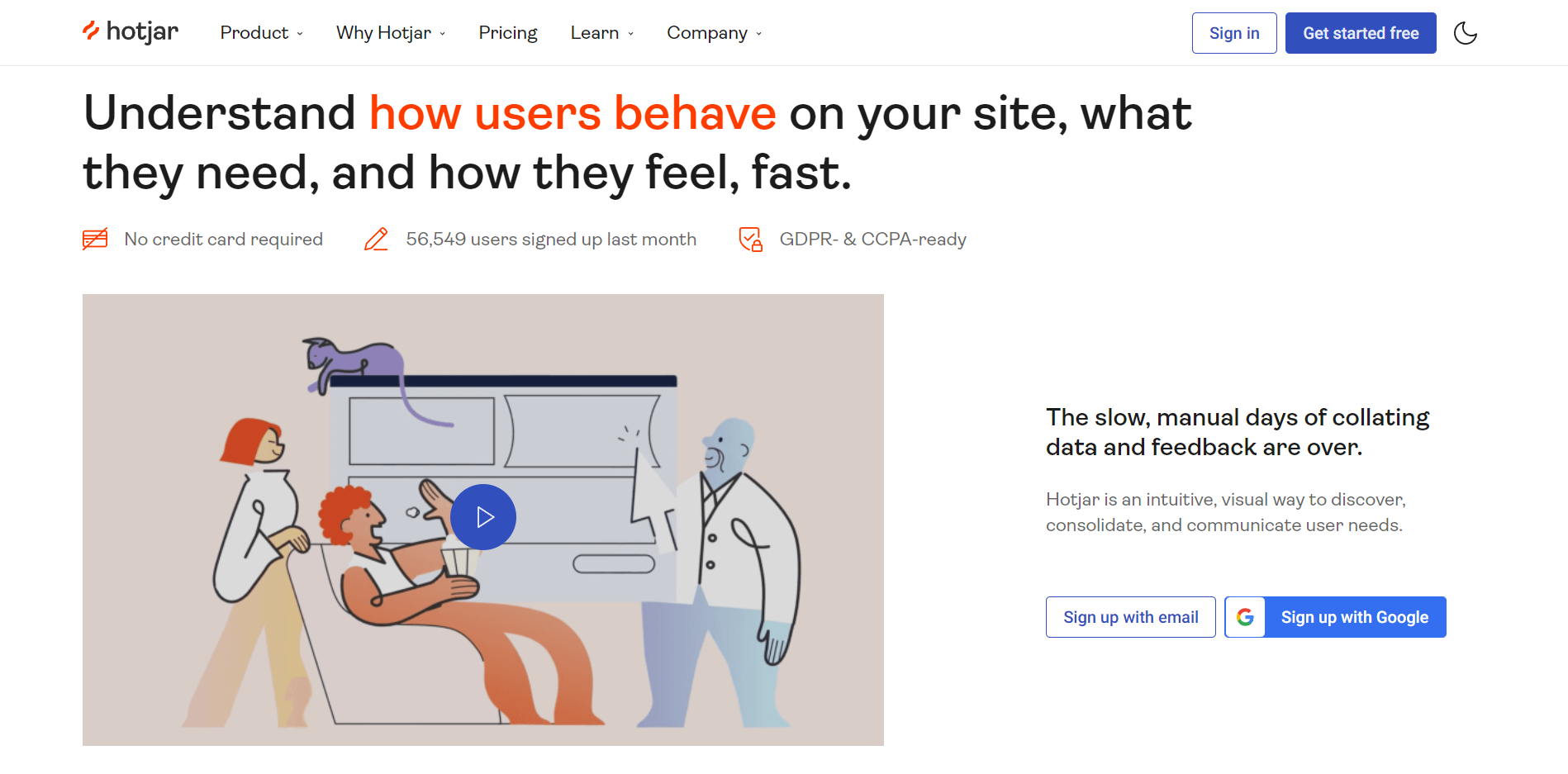 Survey Funnel Software Hotjar