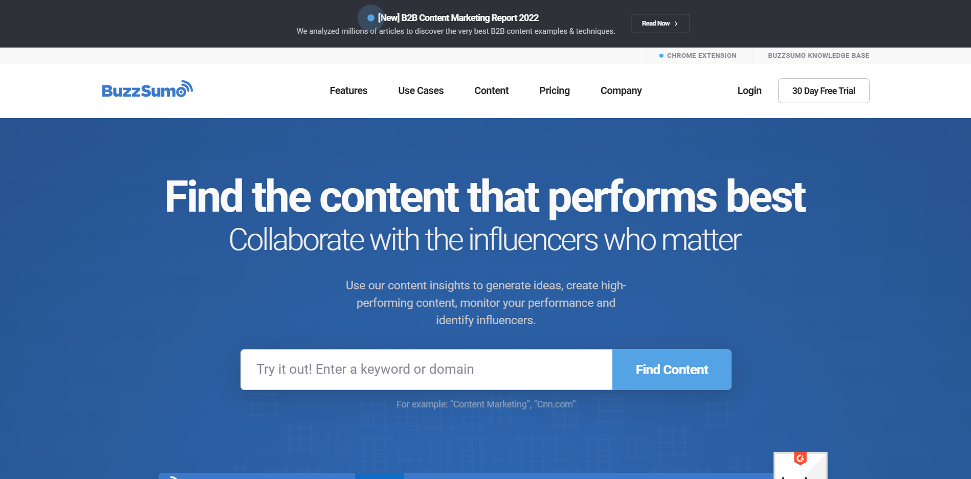 Outreach Tools BuzzSumo