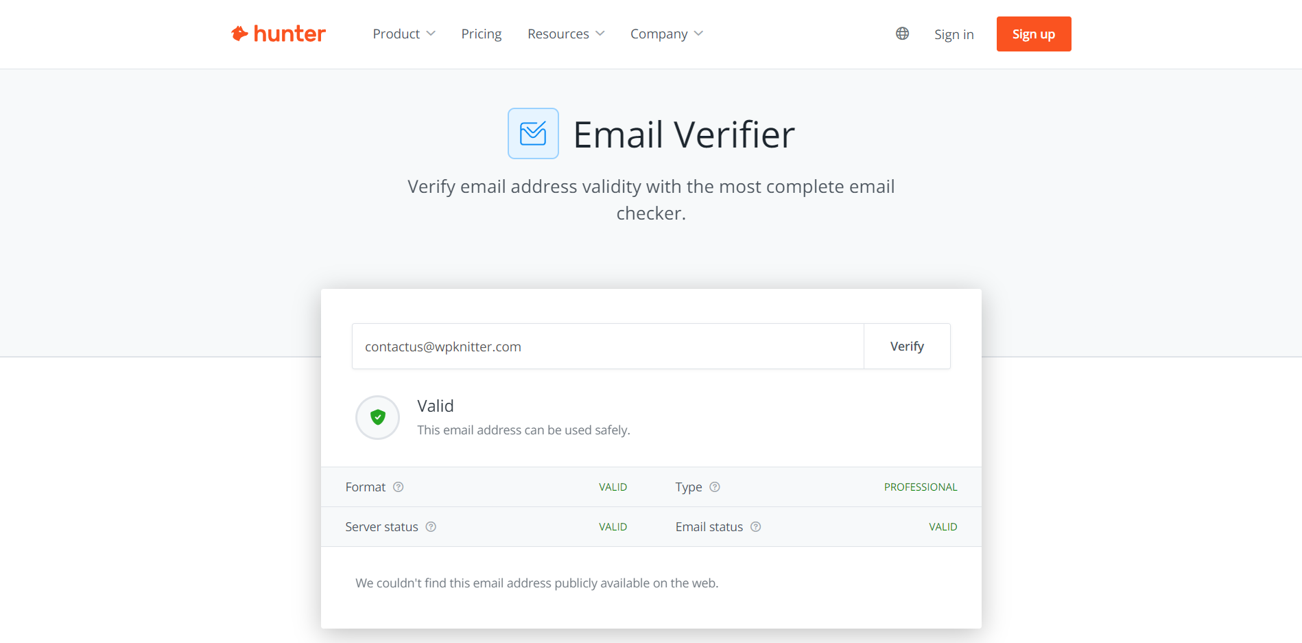 Outreach Tools Hunter.io