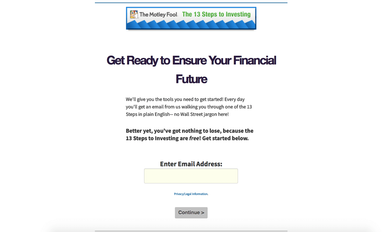 Landing Page Copywriting